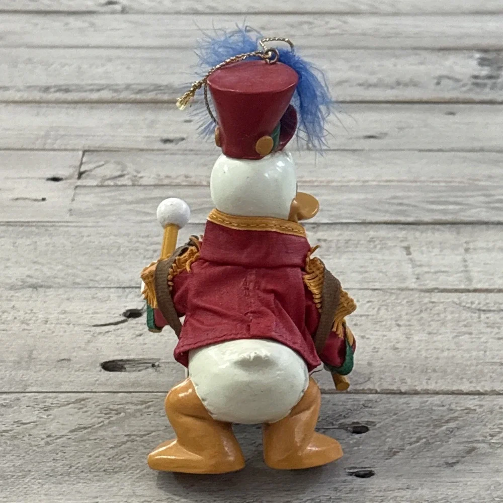 Kurt S Adler Disney Donald Duck Marching Drum Vintage Christmas‎ Ornament